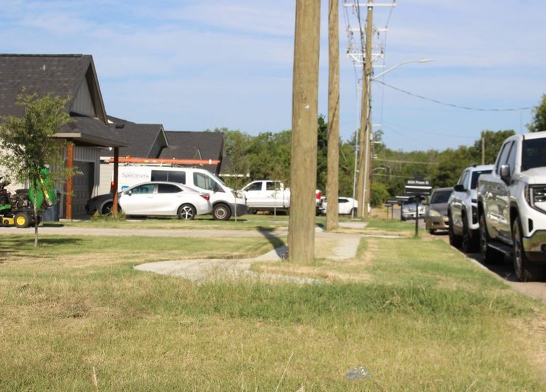 Fort Worth S Pinson Street Upgrade
