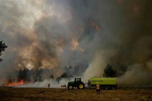France Battles Wildfires