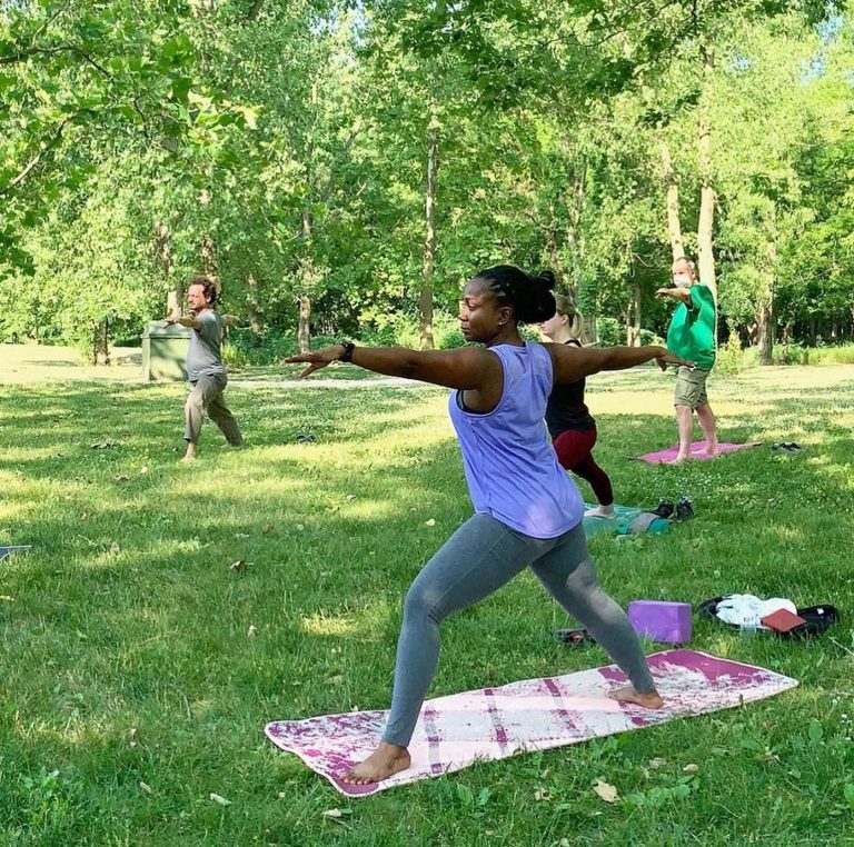 Free Yoga Class At Historic Meridian Park