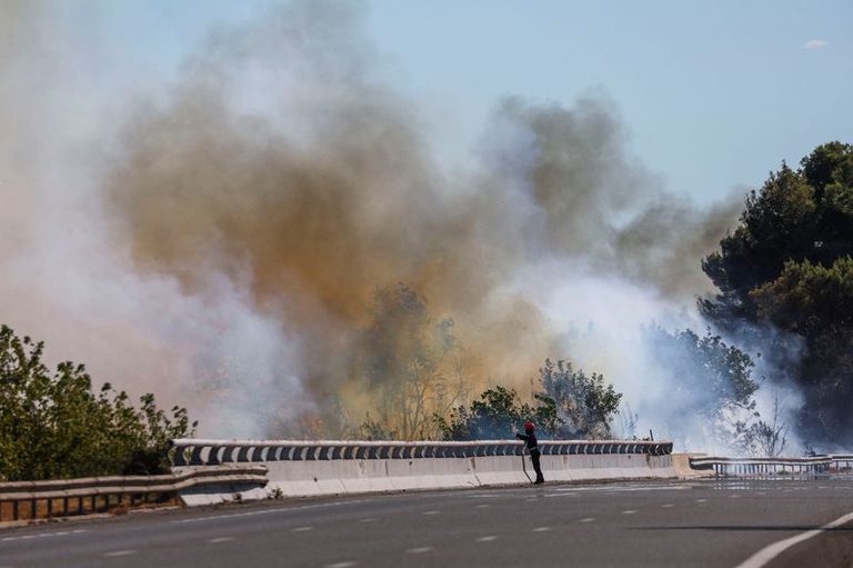 French Wildfires Threaten Tour De France