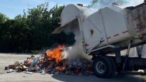 Garland Warns Residents Don T Throw Batteries In Trash