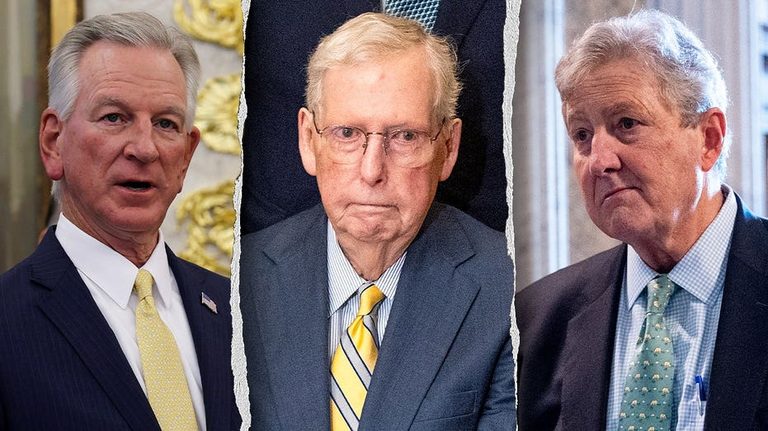 Gop Senators Split On Mcconnell S Absence