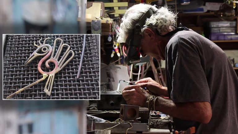 Gulfport Artist Creates Unique Art