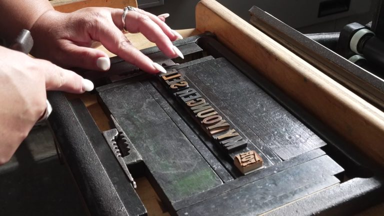 Gulfport Print Shop Keeps Historic Letterpress Alive