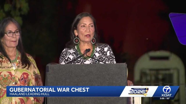 Haaland Leads Hull In Nm Governor S Race Fundraising