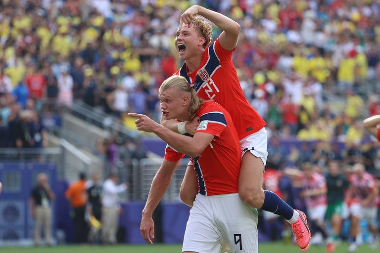 Haaland Scores Twice Norway Beats Brazil