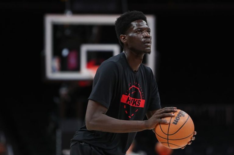 Hawks Gueye Breaks Foot