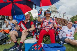 Heat Wave Threatens A Capitol Fourth Concert