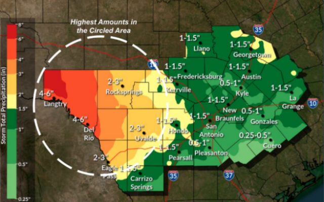 Heavy Rain Threat For San Antonio