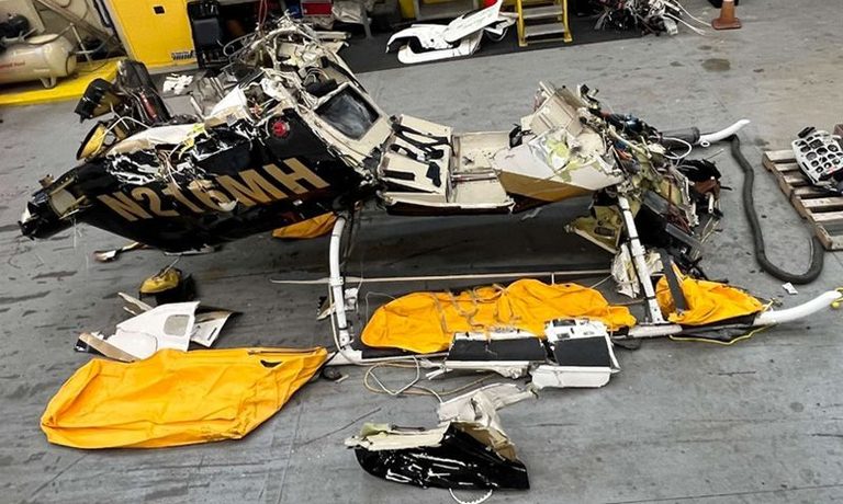 Helicopter Crash Kills Family