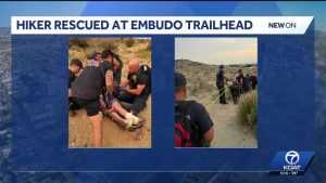 Hiker Rescued At Embudo Trailhead
