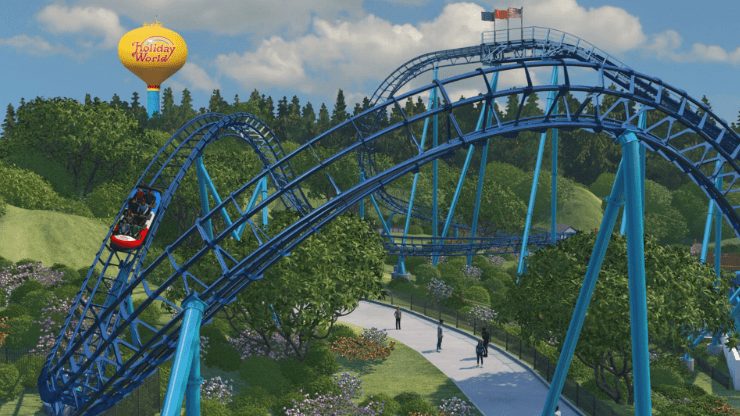 Holiday World Adds Water Roller Coaster
