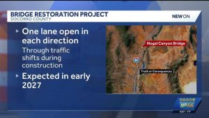 I 25 Nogal Canyon Bridge Replacement
