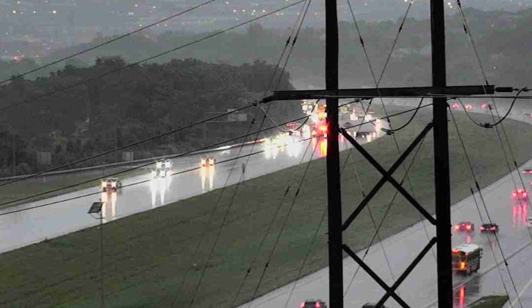 I 75 Northbound Lanes Blocked