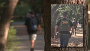 Ice Officers Spotted At Phil Hardberger Park