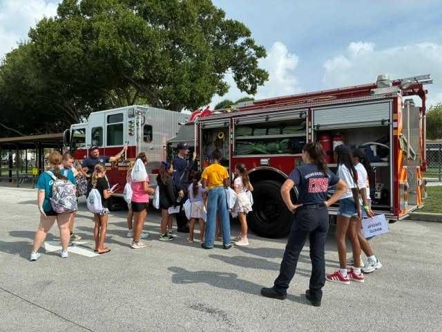 Indian River County Fire Rescue Engages Students