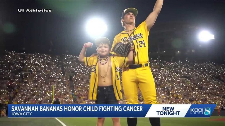 Iowa City Boy Battling Cancer Honored