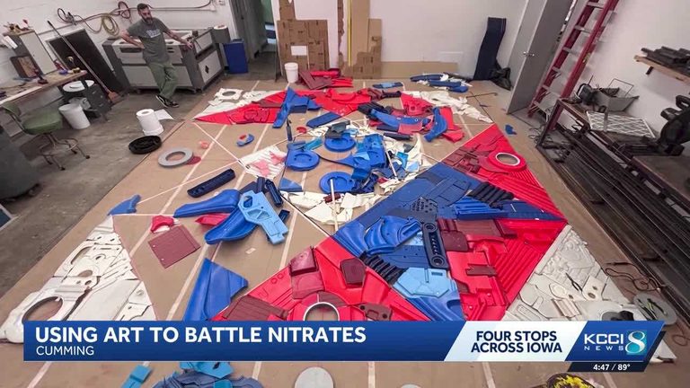 Iowa Couple Creates Art Quilt To Filter Nitrates