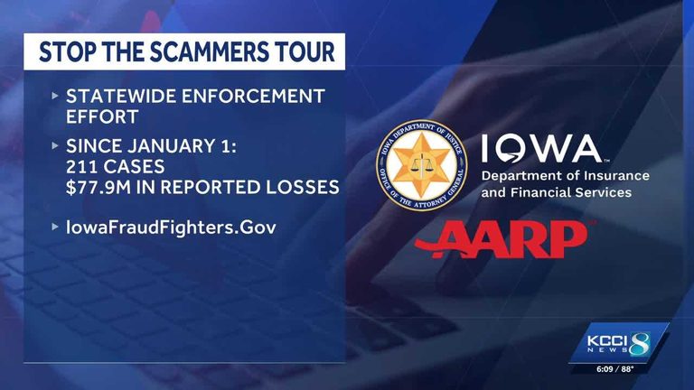Iowa S Stop The Scammers Tour Leads To 19 Fraud Investigations