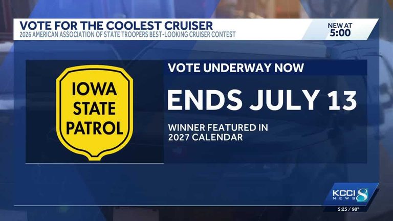 Iowa State Patrol Cruiser Competes Nationally
