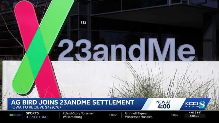 Iowa To Receive 429 767 In 23Andme Data Breach Settlement