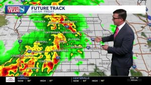 Iowa Weather Storms Bring Temperature Drop