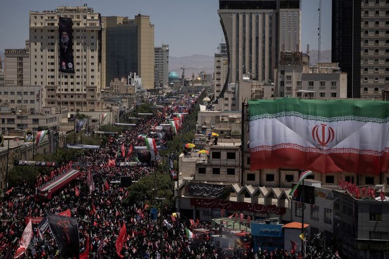 Iran Buries Slain Supreme Leader