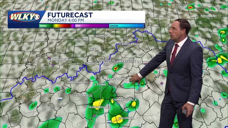 Isolated Afternoon Storms Expected