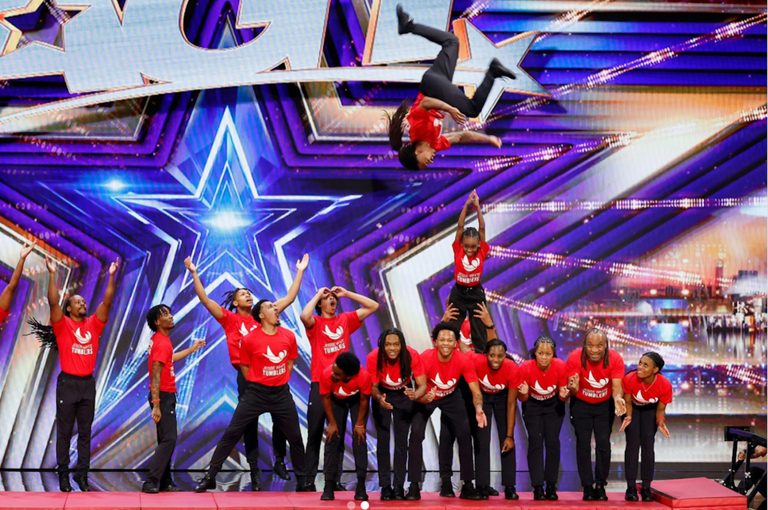 Jesse White Tumblers Shine On America S Got Talent