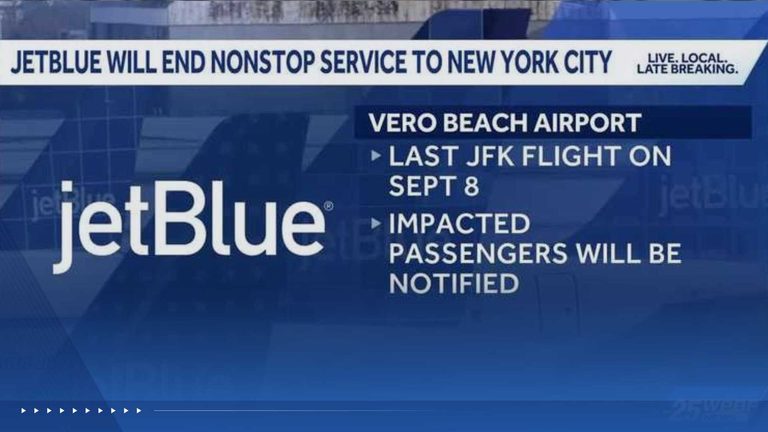 Jetblue Ends Vero Beach To Nyc Flights
