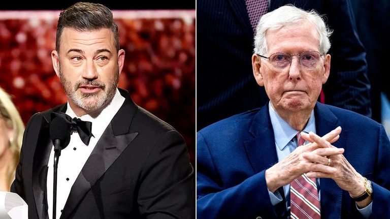 Jimmy Kimmel Mocks Sen Mitch Mcconnell