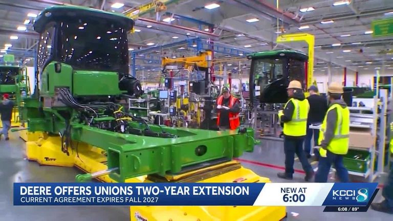 John Deere Proposes Contract Extension