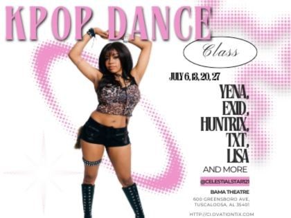 K Pop Dance Classes At Bama Theatre