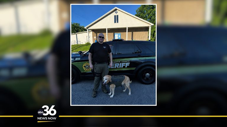 K9 Receives Protective Vest Donation