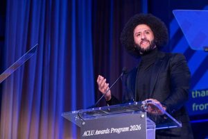 Kaepernick Springsteen Receive Aclu Award