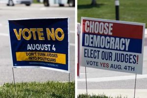 Kansas Voters To Decide On Electing Supreme Court Judges