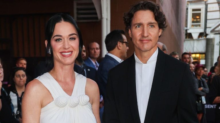 Katy Perry And Justin Trudeau Share Lighthearted Moment