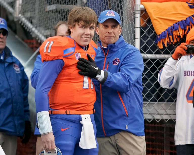 Kellen Moore Honored With Statue At Boise State