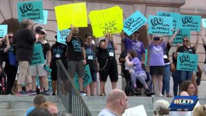 Kentucky Medicaid Cuts Protested