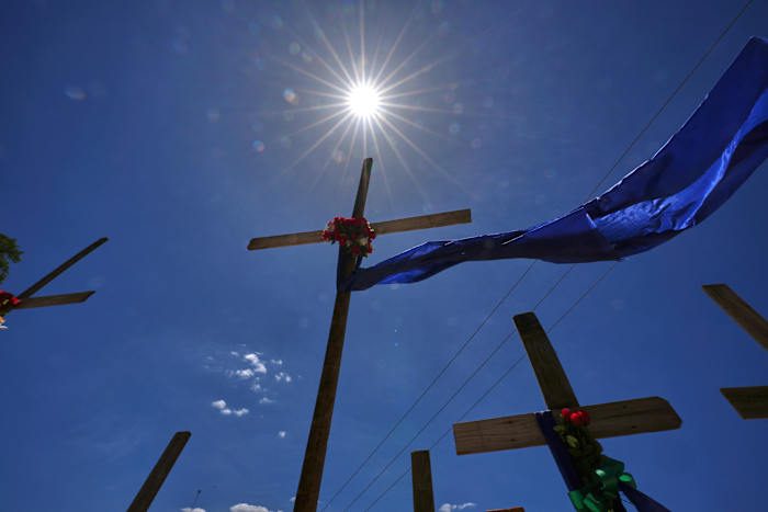 Kerr County Honors Flood Victims On July 4