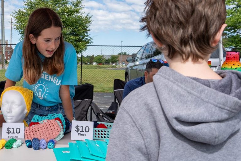 Kids Run The Show At Indy Farmers Market