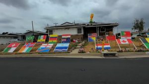 La Mirada Resident Creates World Cup Bracket Display