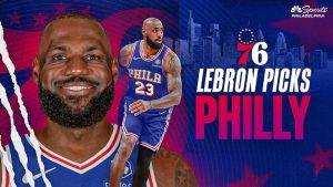 Lebron James Joins Sixers