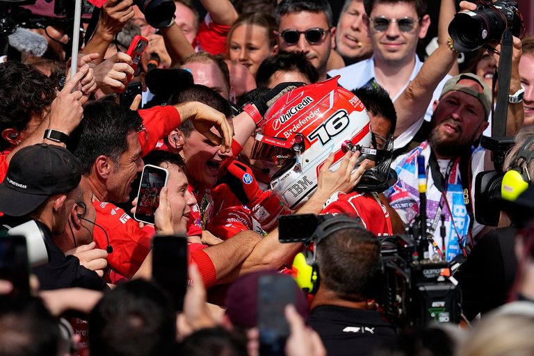 Leclerc Wins British Grand Prix