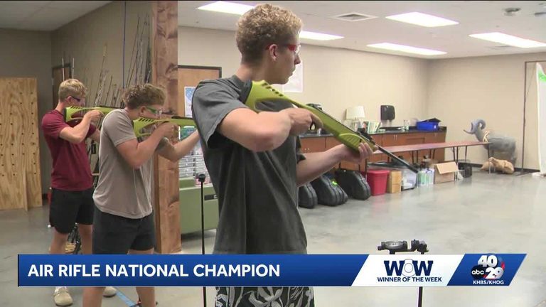 Lincoln S Brayden Watson Wins National Air Rifle Competition