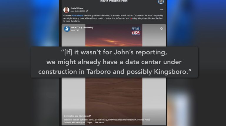 Local Journalist Fills News Void In Tarboro