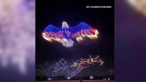 Mansfield Hosts Fourth Of July Drone Show