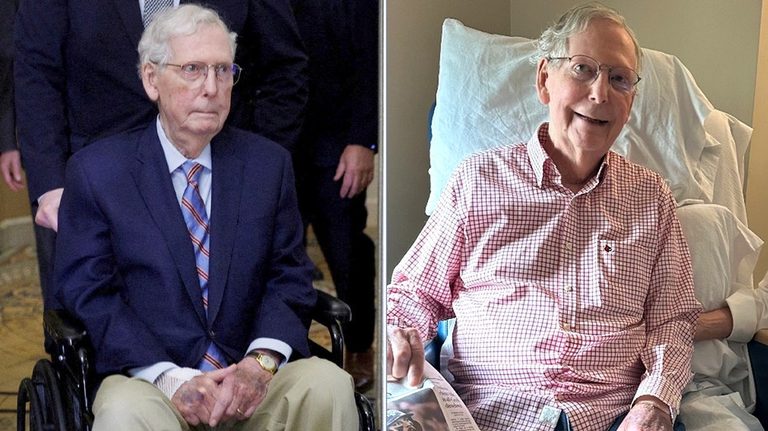 Mcconnell Breaks Silence On Hospitalization