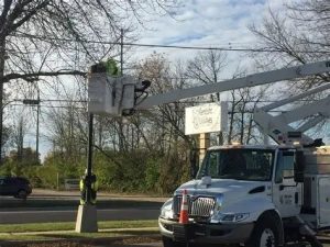 Menasha Electrical Repairs Underway