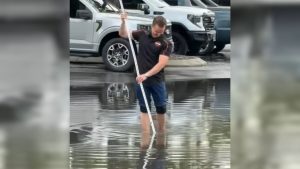 Meridian Business Damaged In Storm